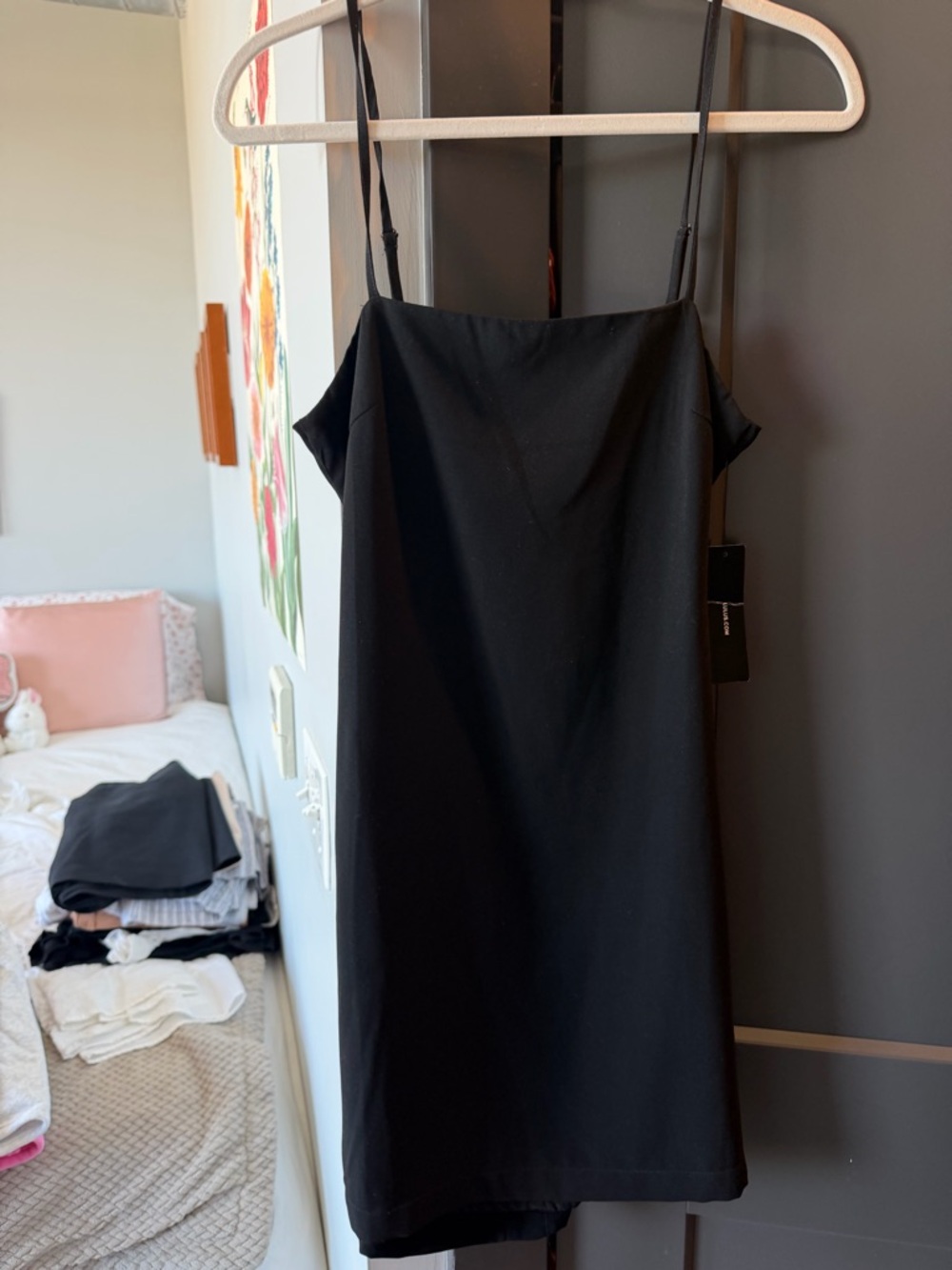 Lulu's Black Toast to Life Cutout Mini Dress - Picture 2 of 3